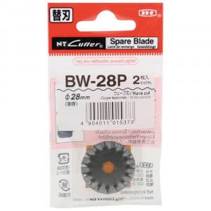 NT Cutter BW-28P Set 2 Lame 28mm Ondulate pentru Cutter Circular - Img 3