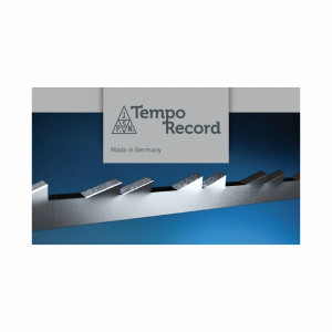 Panze traforaj cu dinti dubli Niqua TEMPO RECORD silver 13cm set 12 panze - Img 3