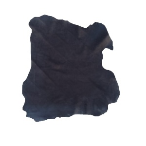 Piele Camoscio Negru pentru Proiecte Mici - Piele Naturala (cod CAM 29)