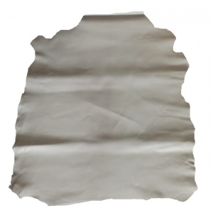 Piele Naturala Vopsita / Captuseala Gri pentru Proiecte Mici