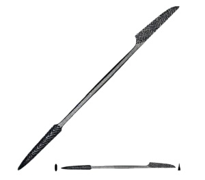 Raspel pentru sculptura lemn si marmura B189, Milani Utensili