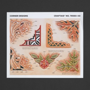 Sablon pielarie pentru colturi - Tandy Leather - Img 1