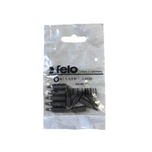 Set 10 biti Felo, seria Industrial profil HEX, C6.3, HX2.5, 25mm - Img 1