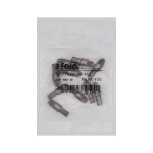 Set 10 biti Felo, seria Industrial profil Pozidrive, C6.3, PZ4, 32mm - Img 1