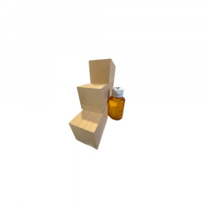 Set 3 blocuri de lemn de cires pentru cioplit 50x50mm cu 100 ml ulei tung - Img 2