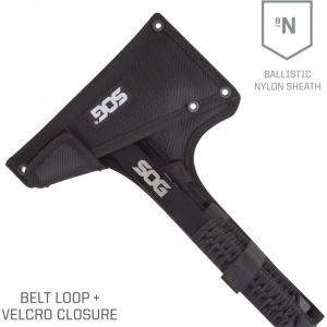 Set 3 tomahawk-uri de aruncat SOG Throwing Hawks, otel 3Cr13, muchie 45 mm - Img 3