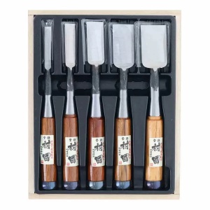 Set 5 dalti japoneze premium Murakuni pentru tamplarie, Takagi - Img 1