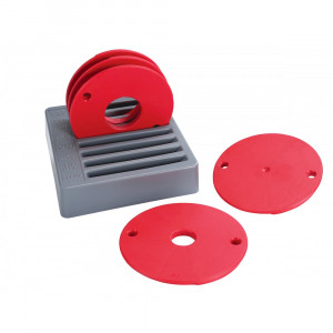 Set 5 inele de reducție Kreg Level-Loc pentru placa mesei de frezat - PRS3050