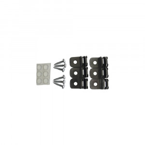 Set accesorii Dolle Monofix de fixat polite de sticla/lemn, prindere pe suporti - Img 1