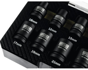 Set chei tubulare impact WGB 1/2", 10 piese - Img 6