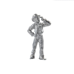 Set de 6 figurine metalice ofiter si marinari pentru navomodele / hobby, 25mm, Amati Italia - Img 3