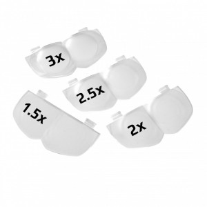 Set de lentile de inlocuire MagniVisor Deluxe din seria PRO - 1,5x/2x/2,5x/3x, Carson - Img 10