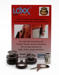 Set incuietoare Manhattan LOXX pentru genti de piele - Img 1