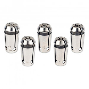 Set pensete pentru frezele PF 230 si FF 230 Proxxon 24144, 2,4 - 5,0 mm