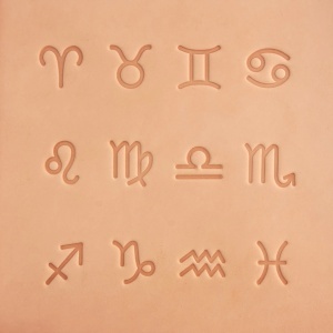 Set stante embosare piele Zodiac 19 mm, Tandy Leather