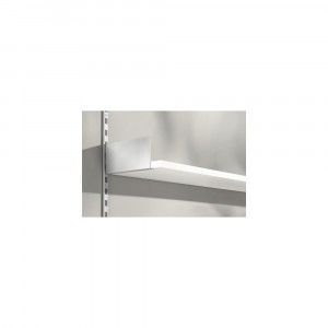 Set suporti raft pe sina Dolle Book Brackets 250x130x22 mm, alb, 2 piese - Img 2