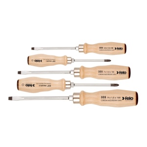 Set surubelnite 330 Traditional, Drepte si PH, Felo, 5 piese - Img 1