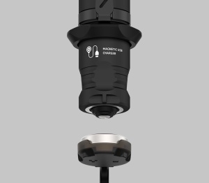 Set tactic Armytek Dobermann Pro Extended Set Warm cu acumulator, incarcator, suport magnetic si filtre - Img 2
