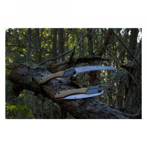 SI75224 Fierastrau pliabil bushcraft/camping Gomboy Outback Curve 240mm cu 8dinti/30mm, Silky - Img 3