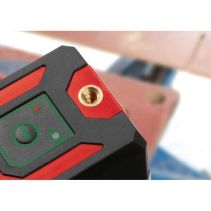 SKIL 1912 AA Nivela laser cu linie în cruce, lumina verde, raza actiune 20m, prindere trepied 1/4, Accu Li-Ion, include incarcator micro USB si clema de prindere - Img 6