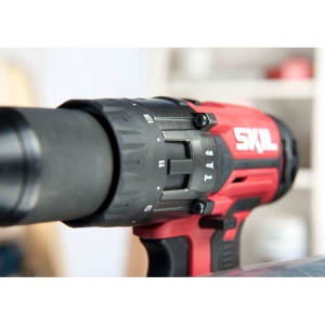 SKIL 3020 HC Masina de gaurit cu percutie 0-420/0-1450 rpm, 2xAccu, incarcator si geanta - Img 4
