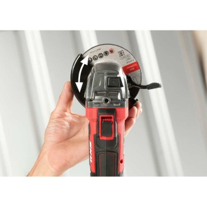 SKIL 3920 DC, Polizor unghiular cu acumulator AG1E3920DC, 8500 rpm, d. max. disc 115mm, 1x Accu, incarcator si geanta - Img 6