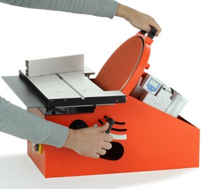 Slefuitor cu disc profesional pentru tamplarie HSM 300S Hegner, 300mm - Img 2