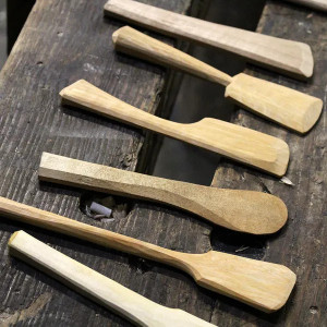 Spatula de cioplit din lemn de cires - Img 5
