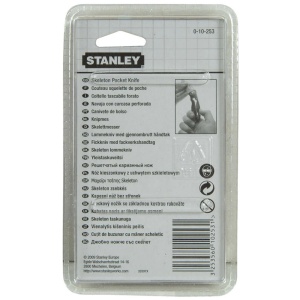 Stanley 0-10-253, Cutit Skeleton, lama tratata cu titan, buton pentru deschidere rapida, 173mm - Img 5