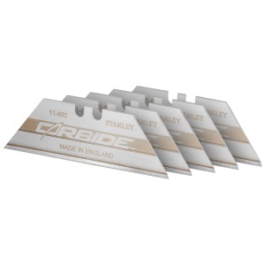 Stanley 0-11-800, Set de 5 lame trapezoidale Fatmax Carbide cu lungimea de 62mm si latimea de 19mm - Img 3