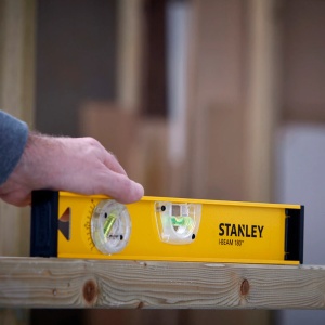 Stanley 1-42-919, nivela i-beam, 40 cm, 2 fiole, 180° - Img 2