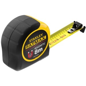 Stanley FMHT0-33868, ruleta magnetica fatmax 8m, Mylar®, BladeArmor, tru-zero, rupere la 3.2m, magnet detasabil, 8m x 32mm, blister - Img 2