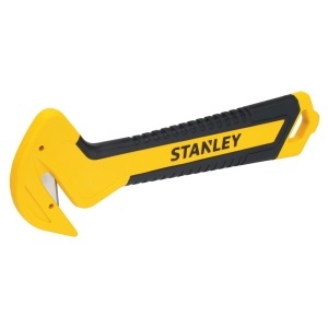 Stanley STHT10356-0, Cutter pentru carton cu maner cauciucat, lama tip carlig - Img 2