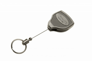 Suport de chei XXL retractabil cu cablu kevlar de 120 cm, Key-Bak - Img 3