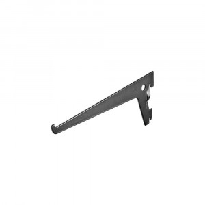 Suport simplu raft pe sina Dolle Single Slot 200mm, pentru rafturi modulare - Img 1