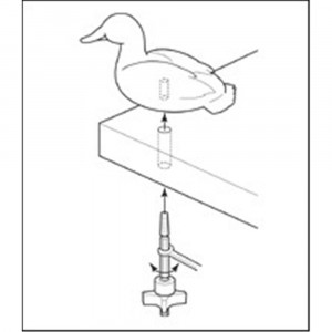 Surub pentru sculptura Veritas Carver's Screw 05G0801 - 5 inch - Img 5