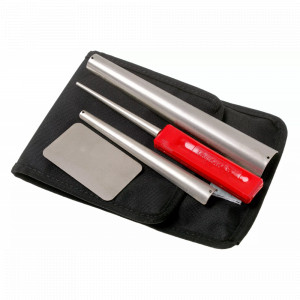 TCKIT-F Kit diamantat de ascutire, pentru strunjire si sculptura in lemn, DMT - Img 1