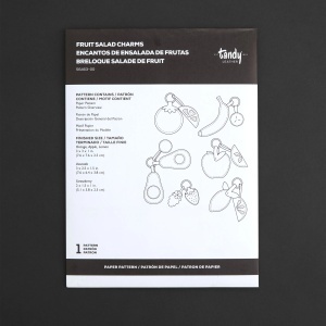 Tipar hartie breloace fructe (Fruit Salad Charms) - Tandy Leather 56463-00 - Img 3
