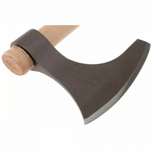 Topor Cold Steel Viking Hand Axe CS-90WVBA cu cap din otel carbon 1055 - Img 2