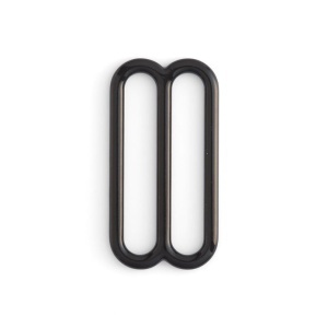 Trecatori (strap slides) negru lucios, 16-38 mm - Tandy Leather - imagine 5