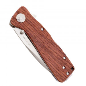 TWI24-CP Briceag Twitch XL Drop Point, Satin, Maner lemn, SOG - Img 4