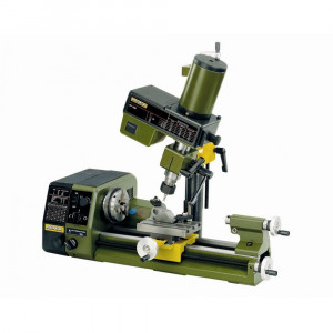 Unitate de gaurit si frezat PF 230 Proxxon 24104, pentru strungurile PD 250/E si PD 400, cu coloana si pensete - Img 3