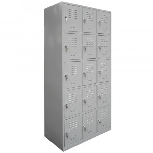 Vestiar cusetat 3x5 cusete-"MAXI", 910x500x1800 mm