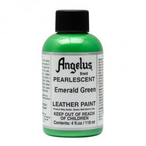 Vopsea acrilica Angelus perlata (Pearlescent) pentru piele, 118 ml - Img 13