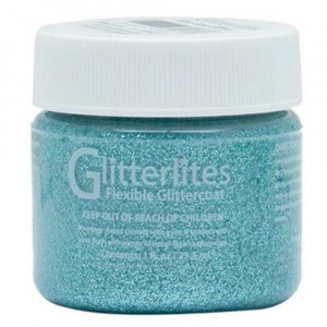 Vopsea acrilica Angelus sclipitoare (Glitter) pentru piele, 29.5 ml - Img 5