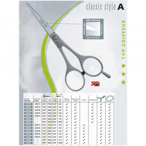 55731 Foarfeca pentru frizerie/coafura, Clasic Style, Kretzer