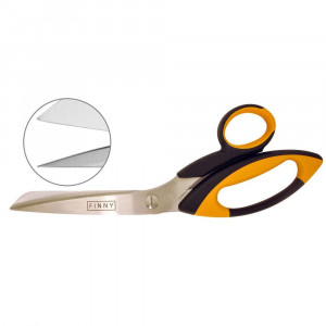743225 Foarfeca pentru kevlar / fibra de carbon / compozite, 25cm, dreapta cu ambele falci serate, Kretzer - Img 2