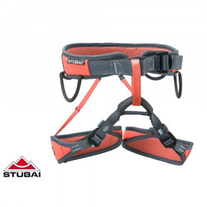 99806 Ham sport pentru escalada TRIPLE rosu-negru, Stubai