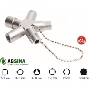 AB-1007 Cheie universala pentru panouri, ABSINA