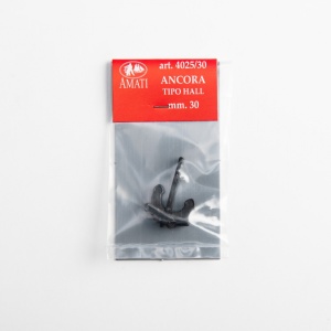 Ancora de tip Hall pentru navomodele, 30mm, Amati, - Img 2